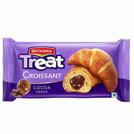 Britannia Treat Croissant  with Cocoa Crème 45g 